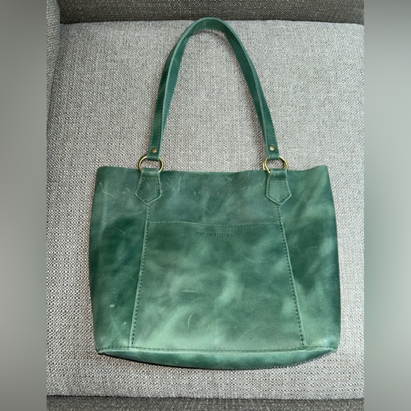 Portland Leather Handbags - Portland Leather Goods Market Tote -Surf